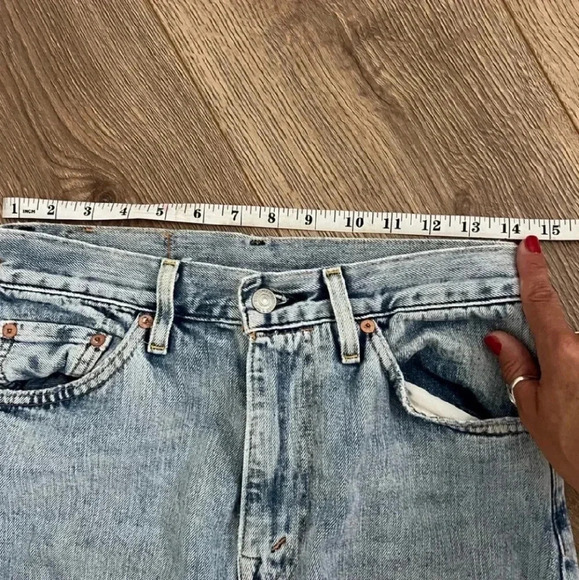 RARE!! White label Selvedge red tab Vintage Style 1950's Levi's! - Picture 5 of 11